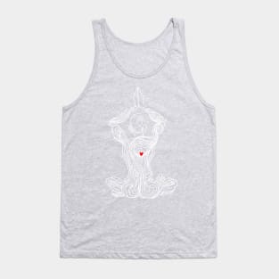 Meditation: Salute to Oneself Tank Top